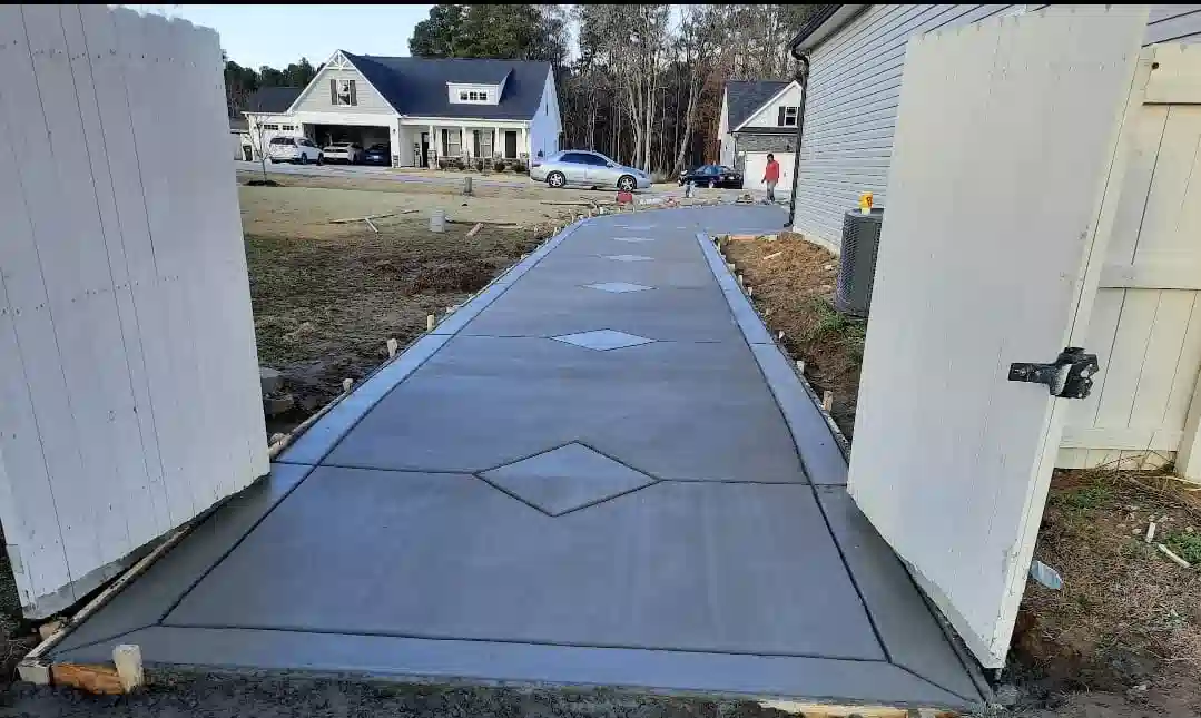 Concrete foundation